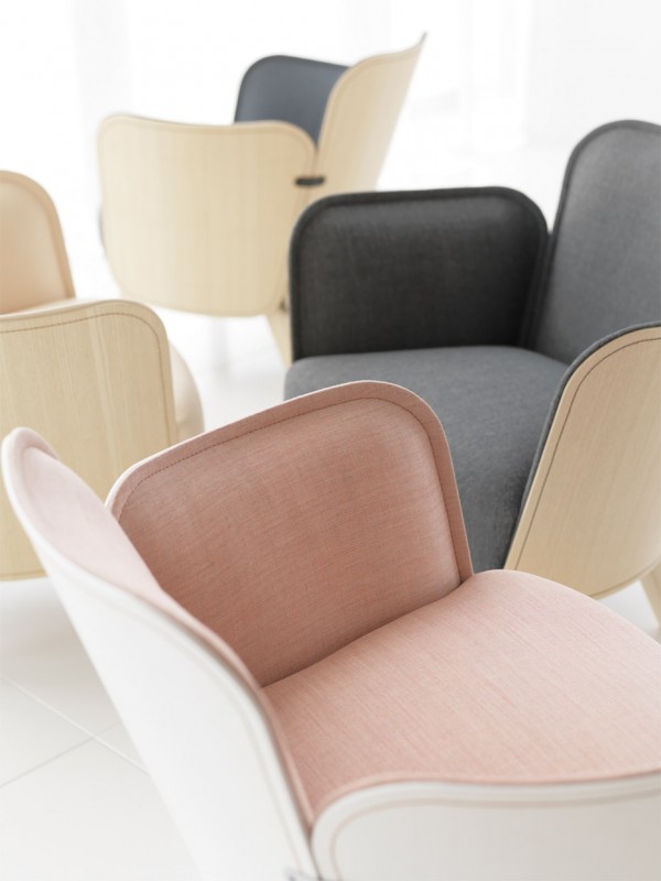 Sofa and armchair by Farg & Blanche for Gärsnäs
