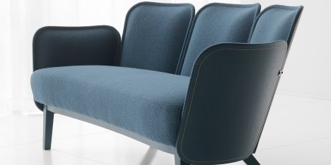 Sofa and armchair by Farg & Blanche for Gärsnäs