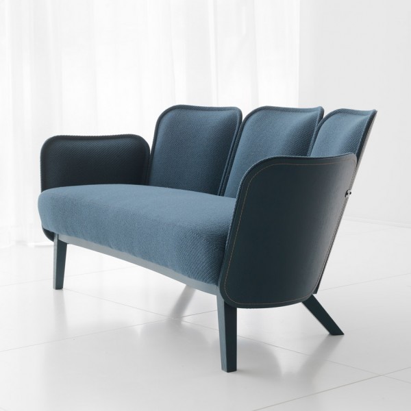 Sofa and armchair by Farg & Blanche for Gärsnäs