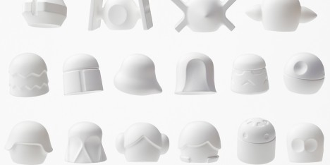 Nendo's miniature Star Wars models