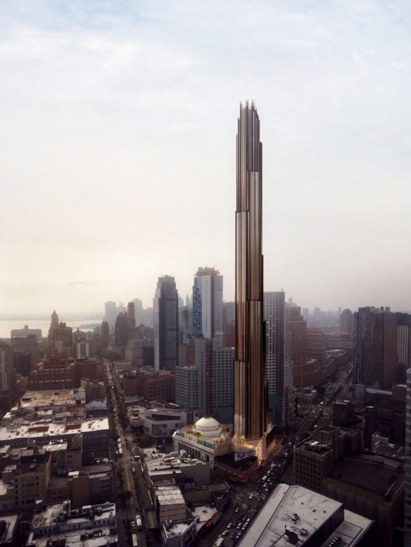 Skyscraper by SHoP at 9 DeKalb Avenue in Downtown Brooklyn