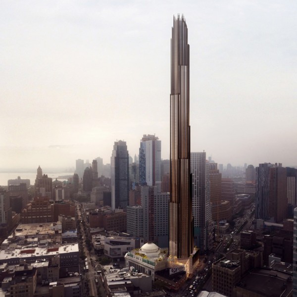 Skyscraper by SHoP at 9 DeKalb Avenue in Downtown Brooklyn