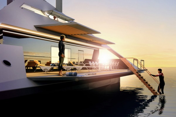 Tetra yacht by Schwinge