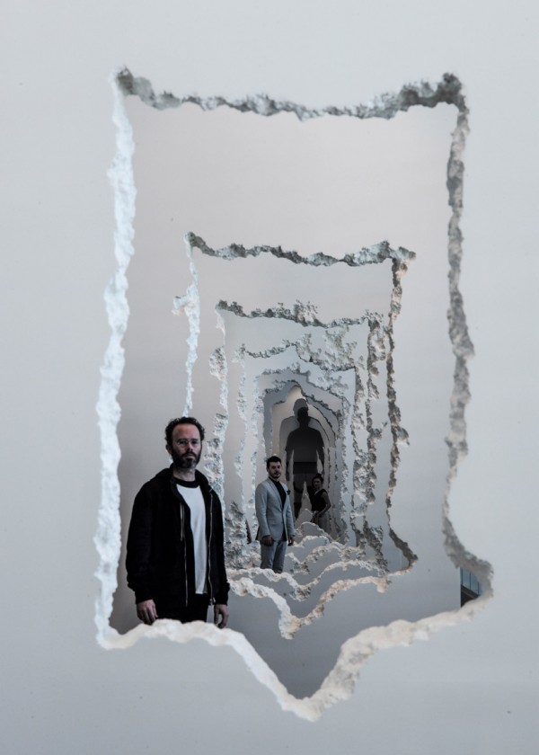 The Future Was Then exhibition by Daniel Arsham at the SCAD Museum of Art in Savannah, Georgia, USA