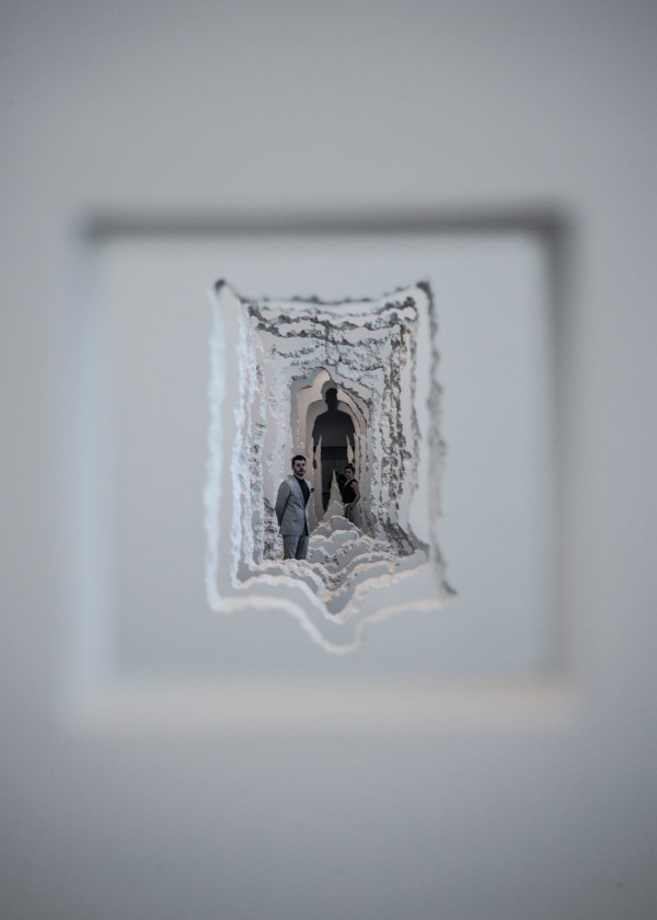 The Future Was Then exhibition by Daniel Arsham at the SCAD Museum of Art in Savannah, Georgia, USA