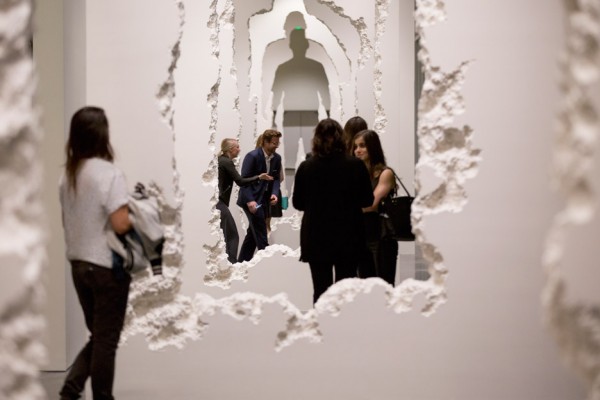 The Future Was Then exhibition by Daniel Arsham at the SCAD Museum of Art in Savannah, Georgia, USA
