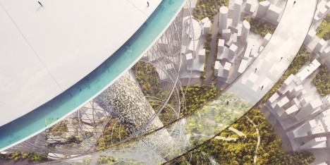 The Mile observation tower by Carlo Ratti
