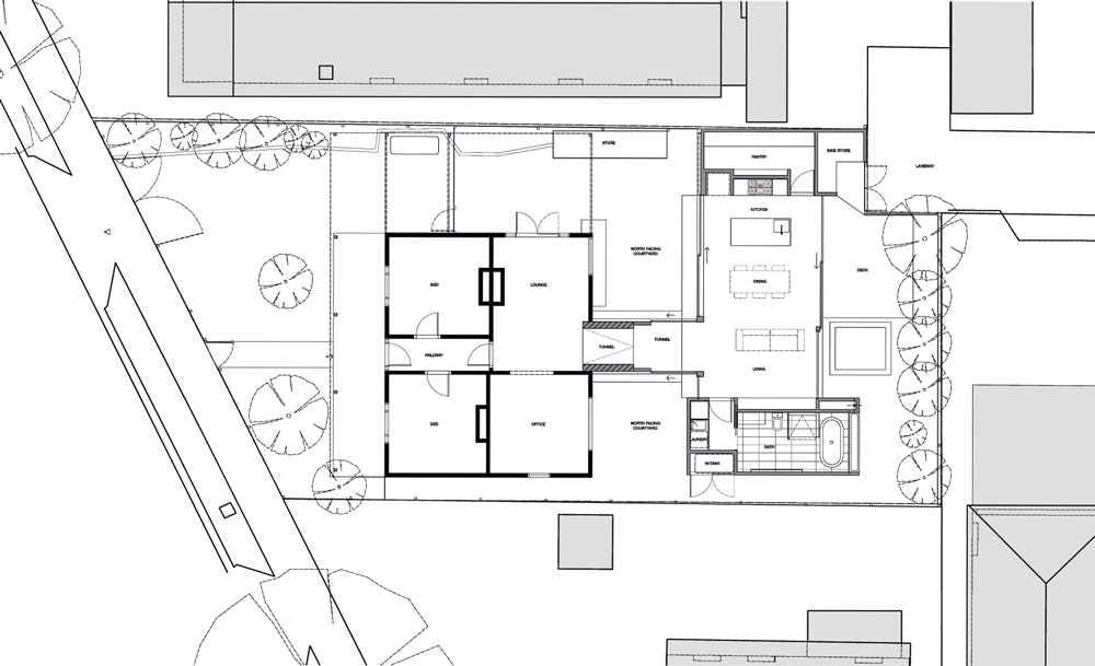 Tunnel House by Modo Architecture