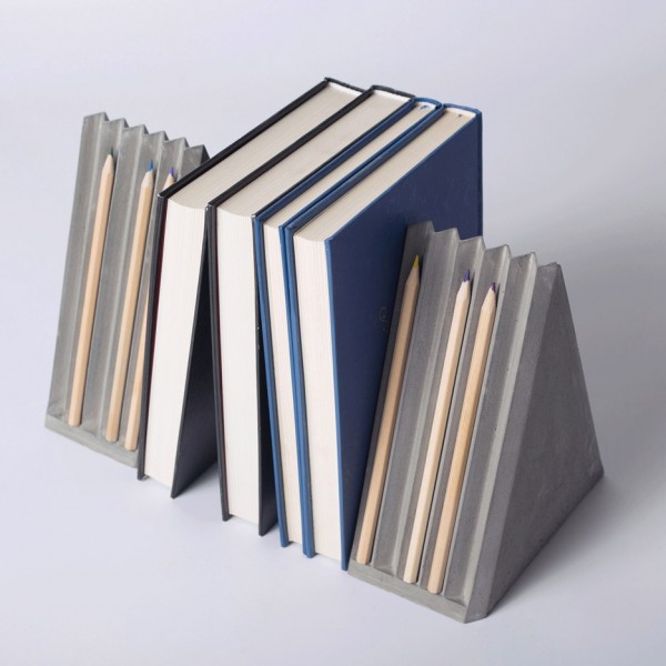 Concrete stationery by Umndesign