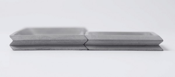 Concrete stationery by Umndesign