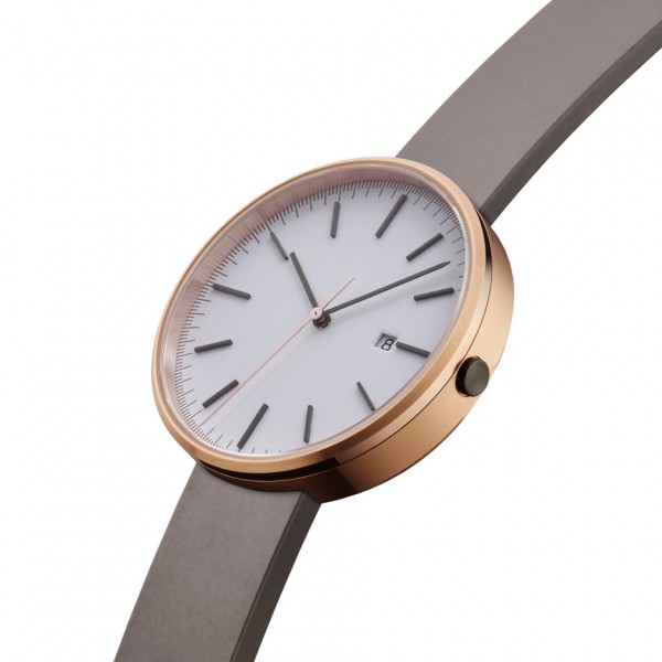 Uniform Wares M40 in Rose Gold/Grey