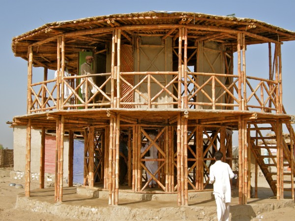 The Women's Centre, Darya Khan, Pakistan, designed by Yasmeen Lari in 2011