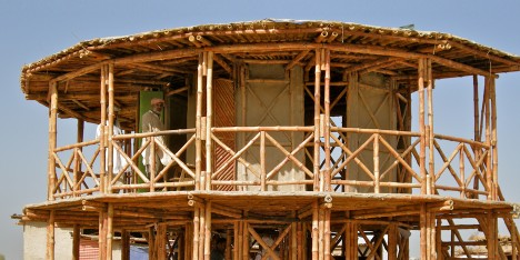 The Women's Centre, Darya Khan, Pakistan, designed by Yasmeen Lari in 2011