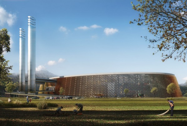 World's largest waste-to-energy plant by Schmidt Hammer Lassen and Gottlieb Palaudan