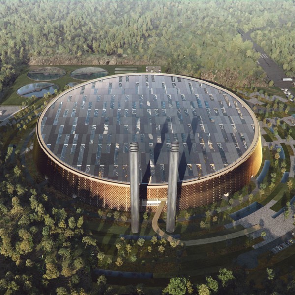 World's largest waste-to-energy plant by Schmidt Hammer Lassen and Gottlieb Palaudan