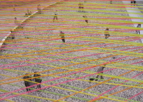 Cloud of ropes by Escobedo Soliz Studio