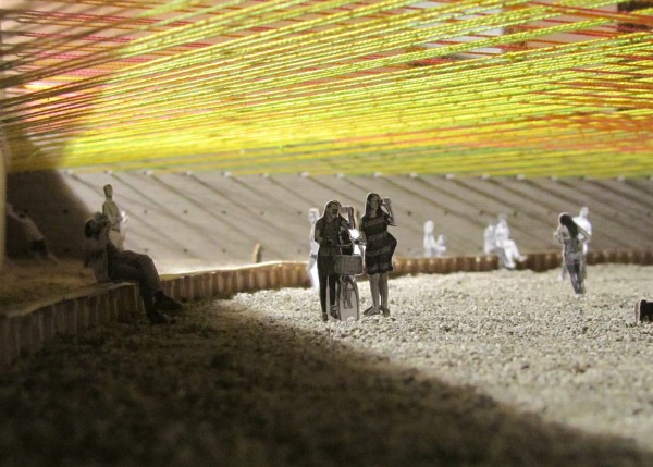 Cloud of ropes by Escobedo Soliz Studio