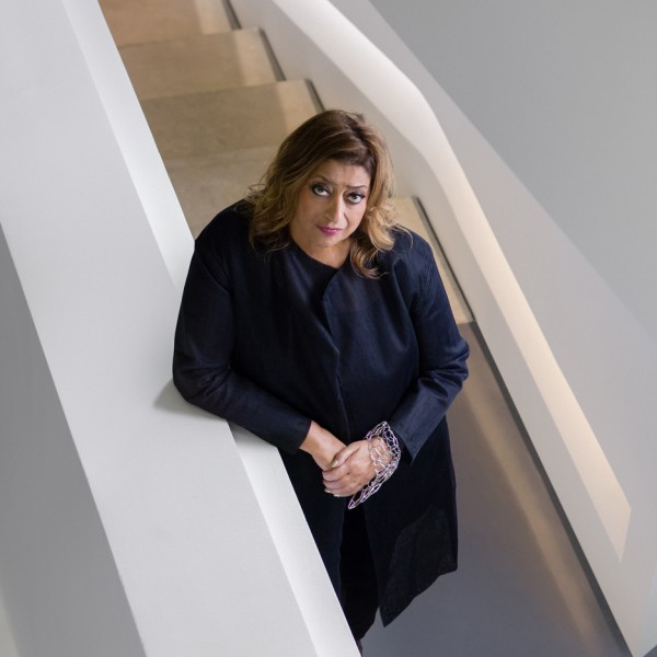 Zaha Hadid portrait