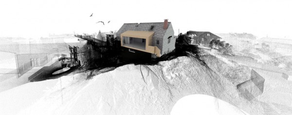 3D lidar scan house by PBWC Architects