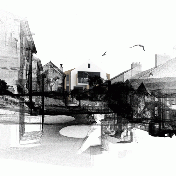 3D lidar scan house by PBWC Architects