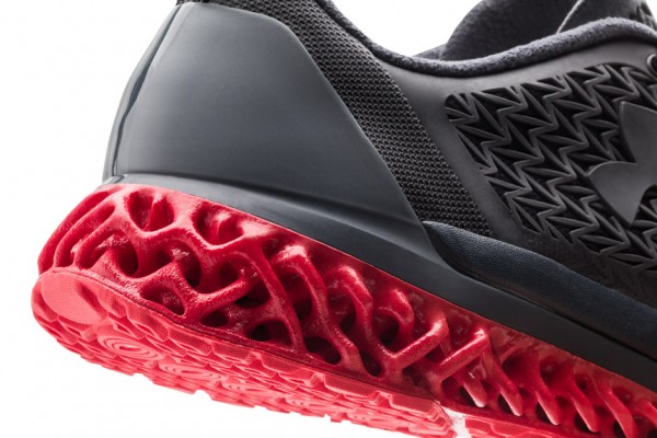 3D-printed trainer designed by Under Armour
