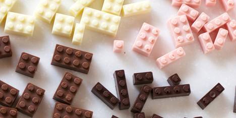 Chocolate lego