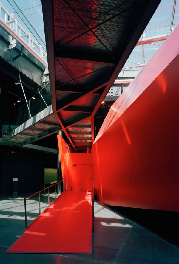 Museo d’Arte Contemporanei di Roma by Studio Odile Decq, 2010. Photograph by Luigi Filetici