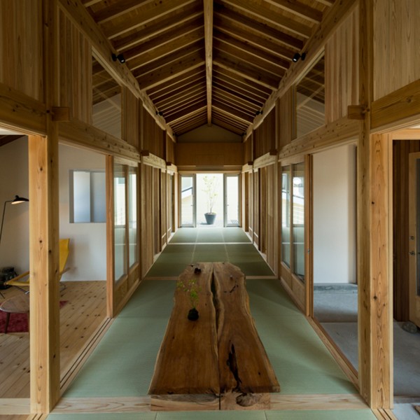 Inari House by Tokmoto Architectures Room in Niigata City, Japan