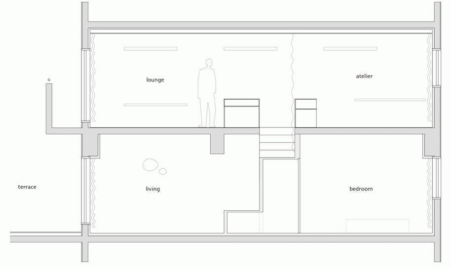 Apartment and Atelier in Arashiyama by UMEarchitects