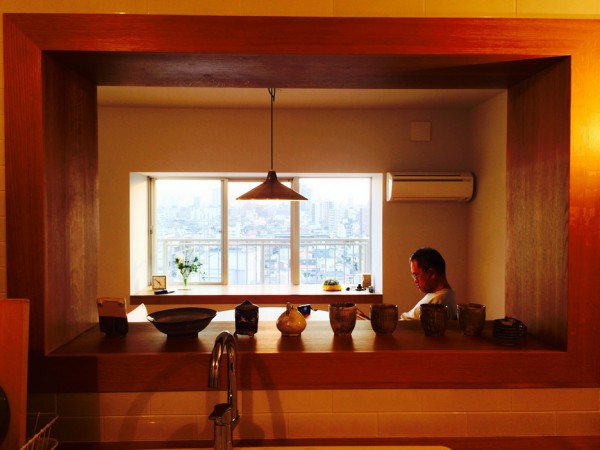 Apartment interior in Machiya by Yumiko Miki Architects