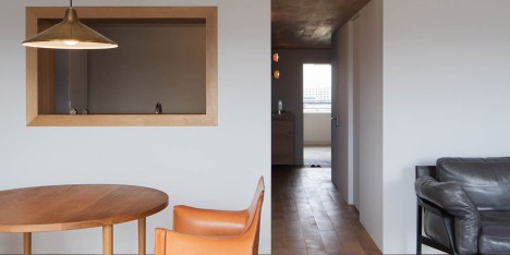 Apartment interior in Machiya by Yumiko Miki Architects
