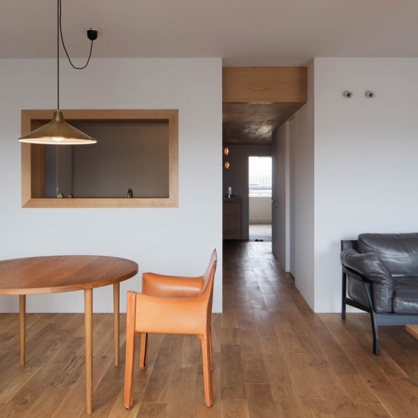 Apartment interior in Machiya by Yumiko Miki Architects