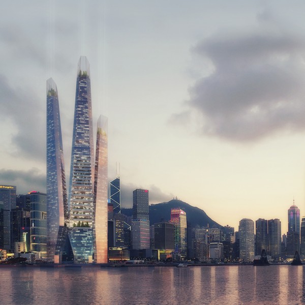Arcology Skyscraper for Hong Kong by WestonWilliamson