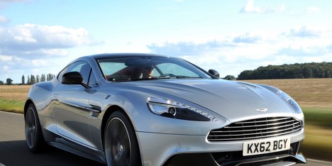 Aston Martin Vanquish car