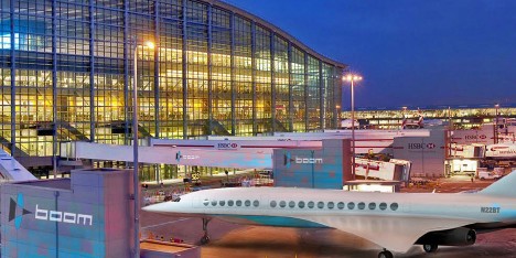 Boom supersonic plane