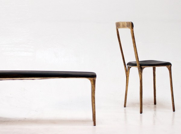 Brass pieces by Studio Valentin Loellmann