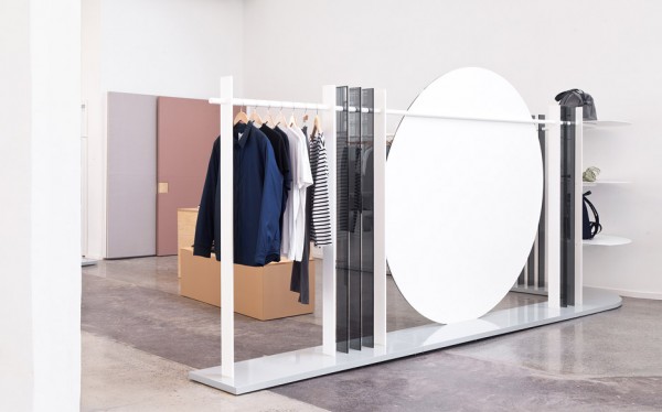 interior of brook&lyn everlane showroom