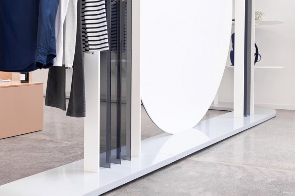 interior of brook&lyn everlane showroom