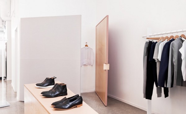 interior of brook&lyn everlane showroom