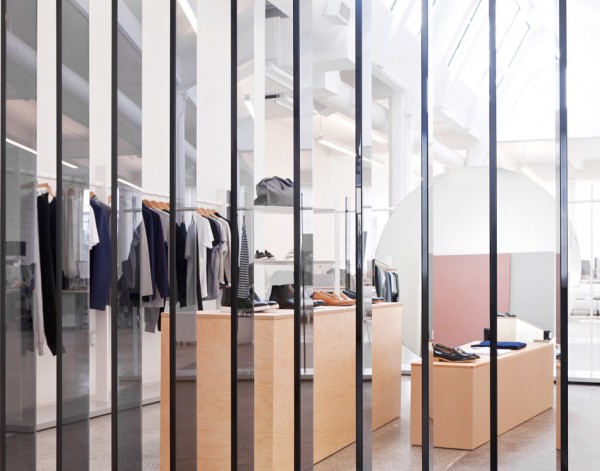 interior of brook&lyn everlane showroom