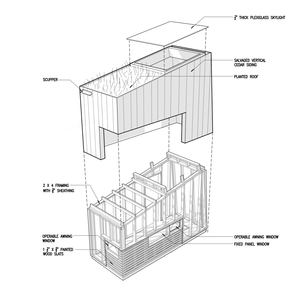 Brooklyn Garden Studio by Hunt Architecture