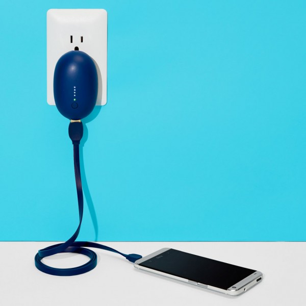 Bump portable charger by Karim Rashid for Push and Shove
