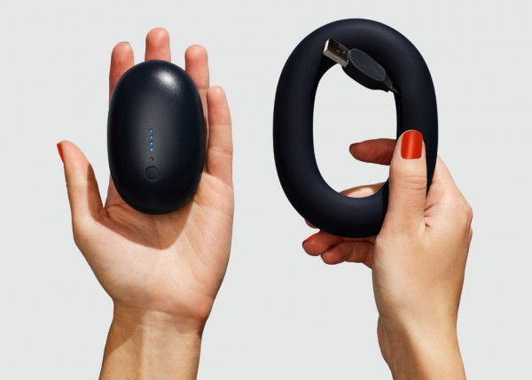 Bump portable charger by Karim Rashid for Push and Shove
