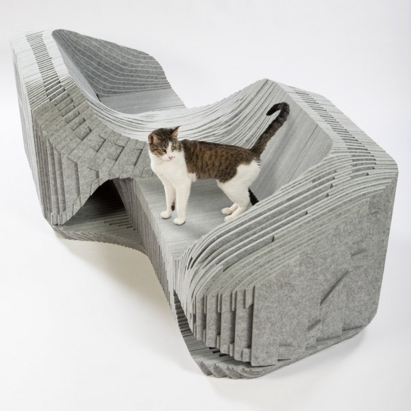 Cat houses by Los Angeles-based architects for FixNation