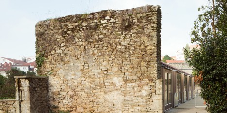 Stone tannery building transformed by Arrokabe Arquitectos into cultural venue