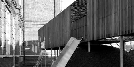The Chisenhale Primary School Playground by Asif Khan in East London, UK