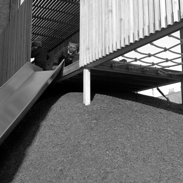The Chisenhale Primary School Playground by Asif Khan in East London, UK