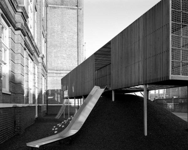 The Chisenhale Primary School Playground by Asif Khan in East London, UK