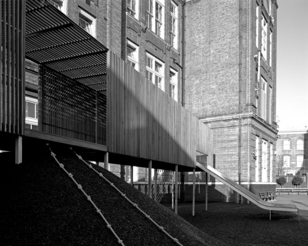 The Chisenhale Primary School Playground by Asif Khan in East London, UK