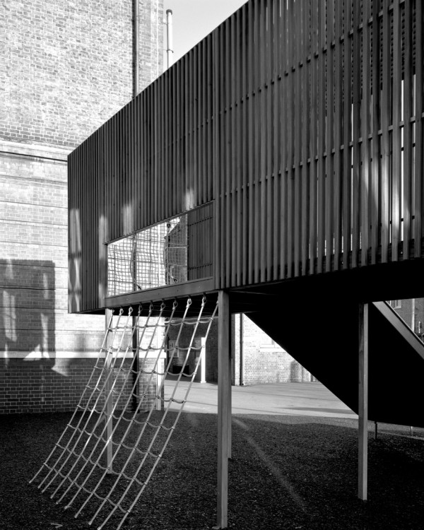 The Chisenhale Primary School Playground by Asif Khan in East London, UK